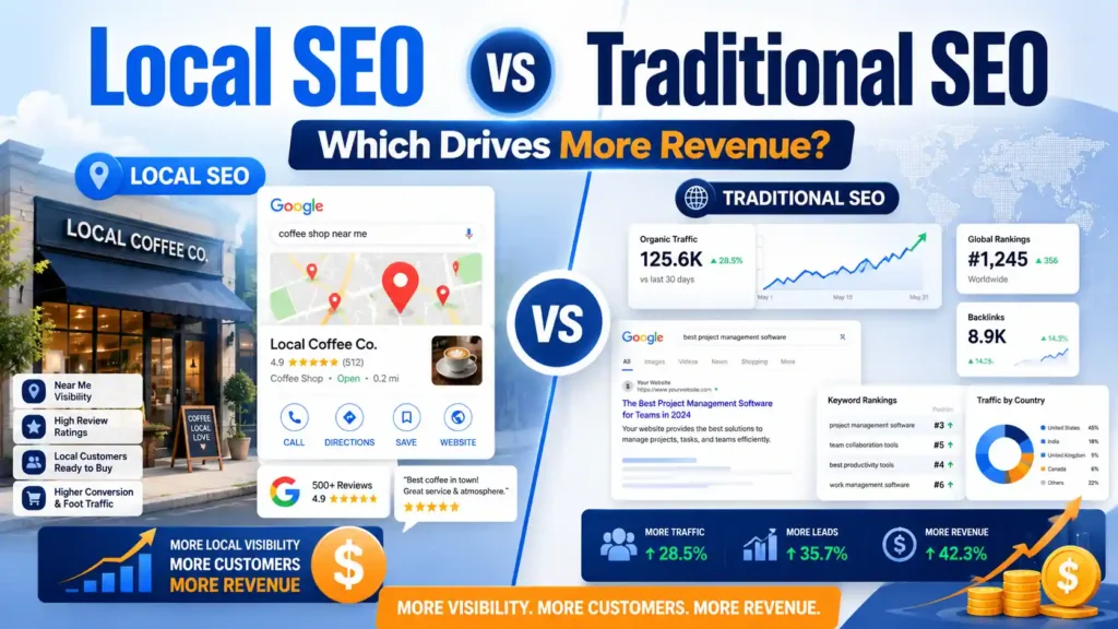 Local SEO vs Traditional SEO: What Is the Difference?